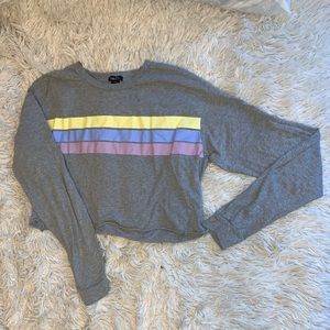 Rue21 Cropped Long Sleeve Tee